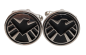 Preview: Agent sof S.H.I.E.L.D  Logo Manschettenknöpfe Set