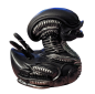 Preview: Alien Movie Skulptur Badeente | Dekoration Sammlerente | Deko Entchen