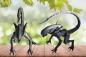 Preview: Alien Sammler Figur 3D Skulptur Schwarz Sci-Fi