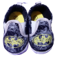 Preview: Baby Motiv Lernlaufschuhe ✪ Batman Baby Schuhe Slippers ✪ Comic Styl