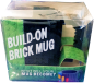 Preview: Trinkbecher - Kaffeebecher Bausteine -DIY 3D - 350 ml - Schwarz