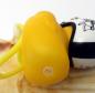 Preview: Biker Badeente mit Dämon Helm und Licht Deko Entchen Fahrrad - Bike