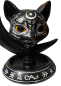 Preview: Black Moon Katze Blackflow Räucherbrenner - Räucherkerze Harz Skulptur Katze