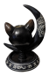 Preview: Black Moon Katze Blackflow Räucherbrenner - Räucherkerze Harz Skulptur Katze