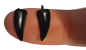 Preview: Vampir Zahn Fangs - Labret Fake - Edelstahl