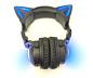 Preview: Bluetooth-Kopfhörer, Katzen Ohren LED Wireless Gaming Headset Kopfhörer für Smartphones/Laptop/Tablet