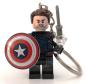 Preview: Captain America  LOZ Schlüsselanhänger | Lego Motiv Handy Anhänger | SET