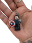 Preview: Captain America  LOZ Schlüsselanhänger | Lego Motiv Handy Anhänger | SET