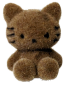 Preview: Hello Kitty Flock Ohrstecker ☆ Flock Plüschohrringe Hello Kitty