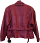Preview: Exclusive Damen Echt Lederjacke Vintage Lederjacke in Rot