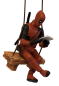 Preview: Deadpool 3D Figur mit Schauckel Anhänger Auto-Garten-Fenster Deko