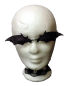 Preview: Fledermaus Vampir Sonnenbrille Gothic Brille Unisex Schwarz