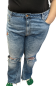 Preview: Damen Fetzenjeans | Übergröße EUR 56 | Kick Flare | High Waist  Damen Jeans von H+M