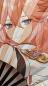 Preview: Genshin Impact Yae Miko Anime Bambus Seiden Fächer ☆ 33cm