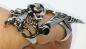 Preview: Gliederring Scorpion - altsilber Gothic Ring