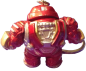 Preview: HULKBUSTER 3D Metallic Motiv Anhänger mit Schlüsselring Infintiy WAR