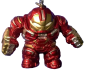 Preview: HULKBUSTER 3D Metallic Motiv Anhänger mit Schlüsselring Infintiy WAR