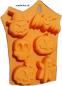 Preview: Halloween  Silikon Motiv Form  Back - Eiswürfel - Schokoladen Form