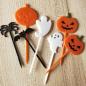 Preview: Hallooween Set Cocktailspieße - Käsespieße - Partyspieße