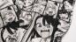 Preview: Handschuhe Manga Ahegao Motiv Manga Print  Winterhandschuhe Cosplay Kostüm Handschuhe