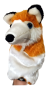 Preview: Handspieltier Handpuppe | kleiner Fuchs Handspieltier | Webpelz