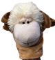 Preview: Schaf Handspieltier Handpuppe Schaf mit Klappmaul Nici 27 cm