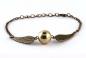 Preview: Harry Potter Goldener QUIDDITCH Schnatz ✐ Armband Silber ✐ Bronze