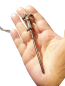 Preview: Hermine Granger - Harry Potter Zauberstab Kette Metall Silber