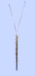Preview: Hermine Granger - Harry Potter Zauberstab Kette Metall Silber