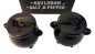 Preview: Hexenkessel Motiv Salz und Pfefferstreuer Set schwarz