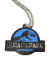 Preview: Jurassic Park T-Rex Medaillon Kette | Silber | Farbwahl | Reusbetter