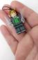 Preview: President LOKI LOZ Schlüsselanhänger Set mit Waffen Lego Motiv Handy Anhänger