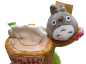 Preview: Mein Nachbar Totoro lustiger Baumstam Plüsch Taschentuchhalter Studio Ghibli
