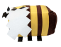 Preview: Pixelblock Bee Plushie Minecraft Game Plüsch Biene
