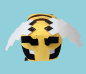 Preview: Pixelblock Bee Plushie Minecraft Game Plüsch Biene