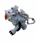 Preview: Monster Hunter World Barioth ICEBORNE Capcom Schlüssel/Handy Anhänger