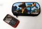 Preview: Motiv Minecraft Pixelblock Federmappe Steve mit Pferd Universal Etui