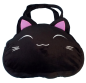Preview: Nemu Neko Samt Plüsch Damen Handtasche Kawaii ► Süße Plüsch Schlafende Katze