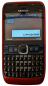 Preview: Nokia E63 Candy Bar Handy Qwerty Handy 3G Wifi Bluetooth Mp3 Player 2MP Rot