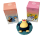 Preview: Pokémon Schlaf Figur Snorlax im Set mit Sammelbox