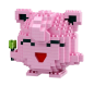 Preview: Pummeluff Pokemon iBlock Fun LOZ Modellbausteine mit Sammelbox