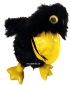 Preview: Handspieltier Handpuppe großer Rabe mit Sprechmaul