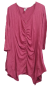 Preview: Rainbow Crinkle Zipfel Damen Bluse | Gr. 48–50 Altrosa