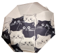 Preview: Regenschirm und UV Sonnenschirm  -  Anime Katzen - Taschenschirm Knirps Unisex