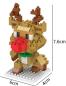 Preview: Rentier Rudi mit der Roten Nase Bricks Building Block
