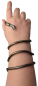 Preview: Modeschmuck Unisex Schlangenhalskette Gliederkette oder Armband individuell formbar