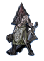 Preview: Silent Hill Pyramid Head Emailie PIN - Willkommen in der Hölle - Anstecker Kragen Pin