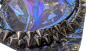 Preview: Gothic Punk Haarreif Set Schwarz-Silber mit Spikes