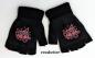Preview: Squid Game Fingerlose Handschuhe Strickhandschuhe Unisex Squid Game Rot