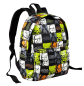 Preview: Star Wars Motiv Rucksack plus Geschenk Stars Wars Schulrucksack Yoda Trooper
